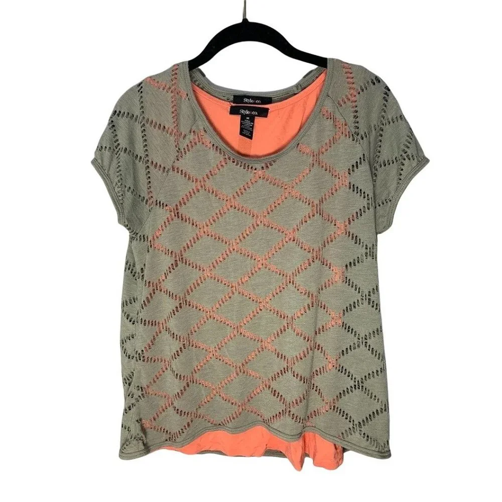 Style & Co Cute shirt Size M